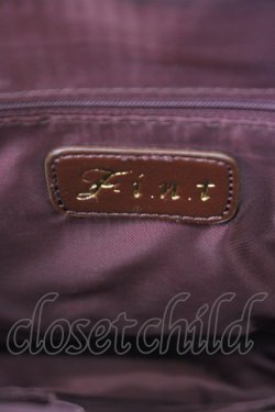 画像5: F i.n.t / 2ポケットサッチェルバッグ  ブラウン T-26-02-23-017-CA-BG-SA-ZT