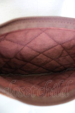 画像4: KANEKO ISAO / 花刺繍ポシェット  ブラウン T-26-02-23-019-EL-BG-OW-ZT