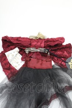 画像6: ALICE and the PIRATES / La Belle et la secret de la rose バレッタ  ボルドー T-26-02-24-027-PA-AC-SA-ZT