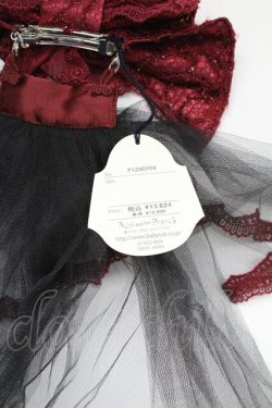 画像7: ALICE and the PIRATES / La Belle et la secret de la rose バレッタ  ボルドー T-26-02-24-027-PA-AC-SA-ZT