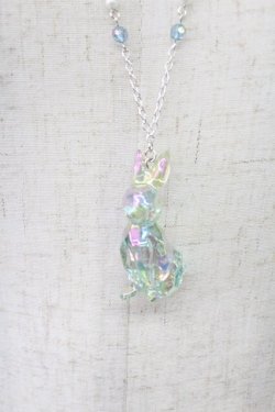 画像2: axes femme POETIQUE / アイスラビットネックレス  シルバー T-26-02-24-029-AX-AC-SA-ZT