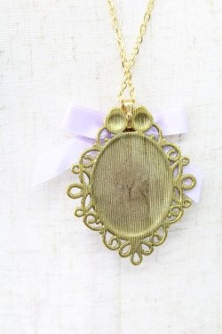 画像3: Amavel / リボン&スワンパールネックレス  ゴールドＸ白 T-26-02-24-033-CA-AC-SA-ZT