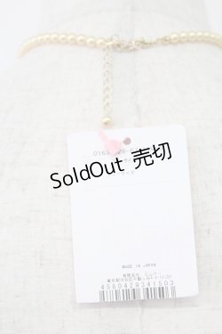 画像3: Shirley Temple / トランプリボンパールネックレス  黒Ｘアイボリー T-26-02-24-038-ET-AC-SA-ZT