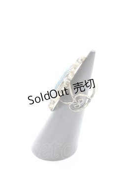 画像2: axes femme / ローズカメオリング  青 T-26-02-24-040-AX-AC-SA-ZT