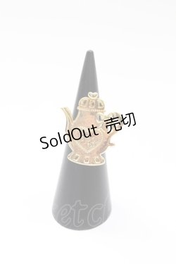 画像1: Angelic Pretty / Tea Potリング  ゴールド T-26-02-24-043-AP-AC-SA-ZT