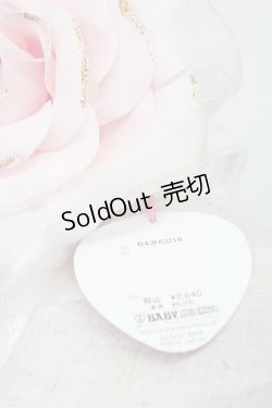 画像6: BABY,THE STARS SHINE BRIGHT / くみゃPrincessコサージュチョーカー  白Ｘピンク T-26-02-24-046-BA-ZA-SA-ZT