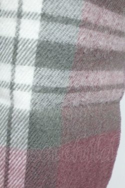 画像2: Amavel / チェックリボンマフラー  ピンクチェック T-26-02-24-049-CA-ZA-SA-ZT