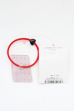 画像2: Shirley Temple / トランプヘアゴム  赤ゴム T-26-02-24-001-ET-AC-SA-ZT