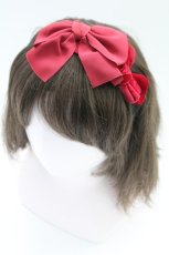 画像1: Shirley Temple / ダブルリボンカチューシャ  赤 T-26-02-24-010-ET-AC-SA-ZT633-F004 (1)