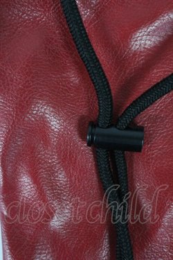 画像4: Moi-meme-Moitie / ロゴプレートミニショルダーバッグ  赤 T-26-02-24-057-MO-BG-SA-ZT