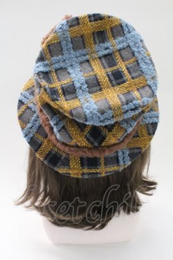 画像2: Coco&Ami / 要チェックやで!(ハット)  ブルー T-26-02-24-060-LO-AC-SA-ZT