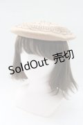 Q-pot. / ビスケットベレー帽  ブラウン T-26-02-24-061-QP-AC-SA-ZTK037