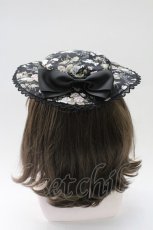 画像2: Kurumi Collaboration / クラロリくる実 / グレイスフルキャノティエ  黒 T-26-02-24-062-PU-AC-SA-ZTK037 (2)