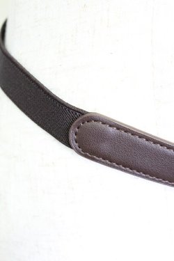 画像3: axes femme / ハートモチーフ細ベルト  ゴールドＸブラウン T-26-02-24-064-AX-ZA-SA-ZT