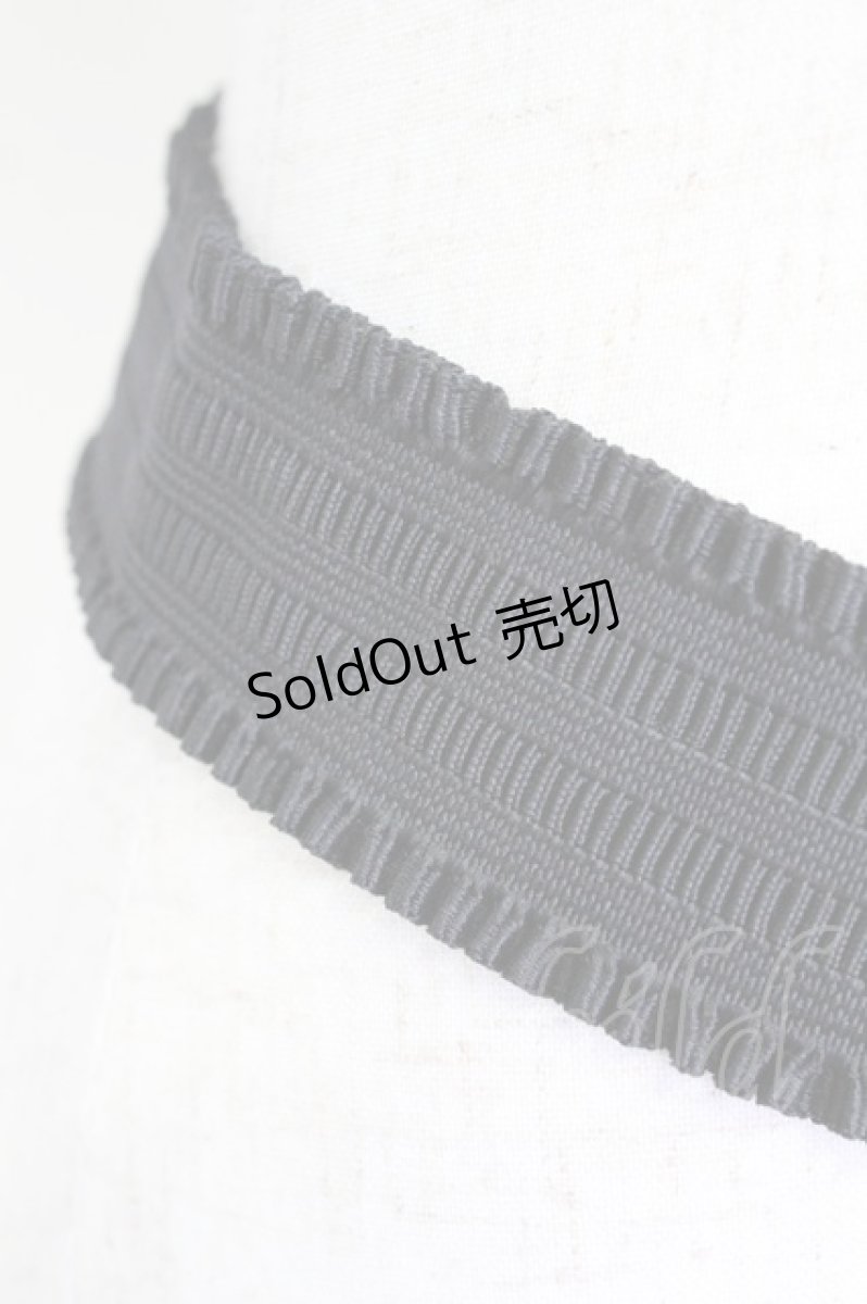 画像3: axes femme / 立体バラ×蝶ゴムベルト  ブラック×ゴールド T-26-02-24-065-AX-BL-SA-ZT633-F006 (3)