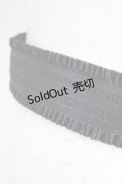 画像3: axes femme / G 蝶ゴムベルト  青Ｘ黒 T-26-02-24-066-AX-ZA-SA-ZT633-F006