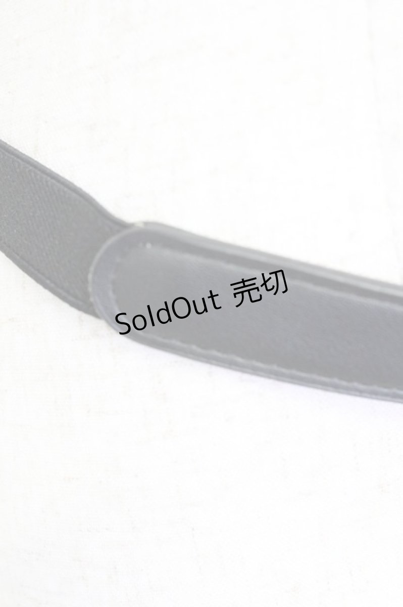画像3: axes femme / 雪うさぎ細ベルト  黒Ｘシルバー T-26-02-24-067-AX-ZA-SA-ZT445-F008 (3)