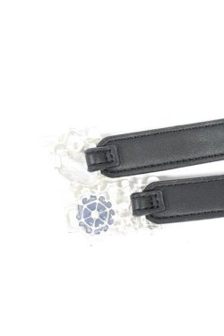 画像4: axes femme / 雪うさぎ細ベルト  黒Ｘシルバー T-26-02-24-067-AX-ZA-SA-ZT