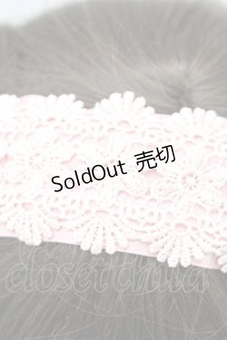 画像3: m petit by misako / TT*AMレースカチューシャ  中桃 T-26-02-24-011-LO-AC-SA-ZT633-F004