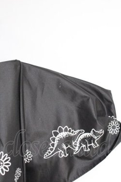 画像4: Candy Stripper / 折り畳み傘  黒Ｘ白 T-26-02-24-068-PU-ZA-SA-ZT