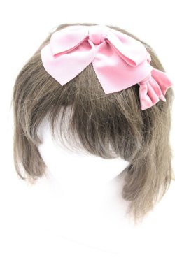 画像1: Shirley Temple / ダブルリボンカチューシャ  ピンク T-26-02-24-012-ET-AC-SA-ZT