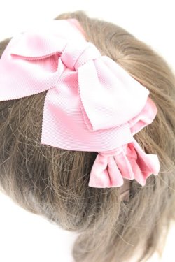 画像2: Shirley Temple / ダブルリボンカチューシャ  ピンク T-26-02-24-012-ET-AC-SA-ZT