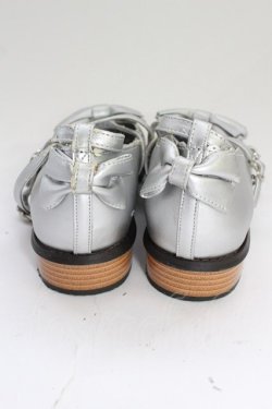 画像2: Angelic Pretty / Tea Partyシューズ LL シルバー T-26-02-24-074-AP-SH-SA-ZT