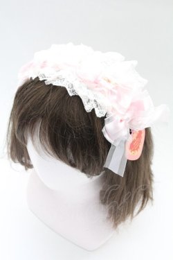 画像1: BABY,THE STARS SHINE BRIGHT / Junoの祝福と鳥たちのAriaリボンカチューシャ  ピンク T-26-02-24-013-BA-AC-SA-ZT