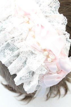 画像4: BABY,THE STARS SHINE BRIGHT / Junoの祝福と鳥たちのAriaリボンカチューシャ  ピンク T-26-02-24-013-BA-AC-SA-ZT