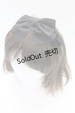 画像1: Shirley Temple / ダブルリボンカチューシャ  黒 T-26-02-24-017-ET-AC-SA-ZT633-F005