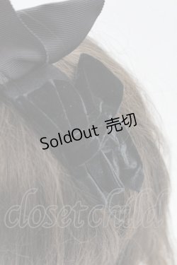 画像3: Shirley Temple / ダブルリボンカチューシャ  黒 T-26-02-24-017-ET-AC-SA-ZT633-F005