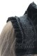 画像4: axes femme kawaii / ベルベットドールハーフボンネット  黒 T-26-02-24-018-AX-AC-SA-ZT (4)