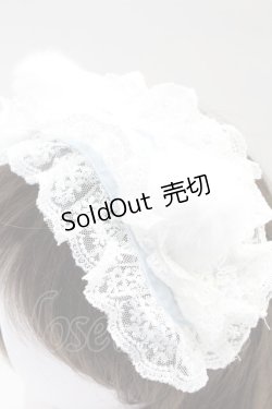 画像2: Chalmiere / ハッピードリームキティヘッドドレス  サックスＸ白 T-26-02-24-020-0-AC-SA-ZT633-F004