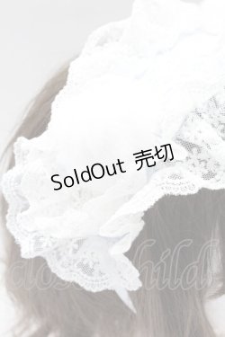 画像3: Chalmiere / ハッピードリームキティヘッドドレス  サックスＸ白 T-26-02-24-020-0-AC-SA-ZT633-F004