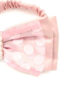 画像3: Shirley Temple / ドットリボンヘアバンド  ピンク T-26-02-24-022-ET-AC-SA-ZT