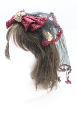 画像2: ALICE and the PIRATES / La Belle et la secret de la rose バレッタ  ボルドー T-26-02-24-027-PA-AC-SA-ZT