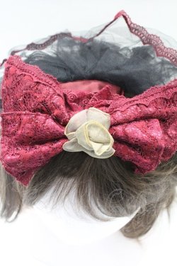 画像3: ALICE and the PIRATES / La Belle et la secret de la rose バレッタ  ボルドー T-26-02-24-027-PA-AC-SA-ZT