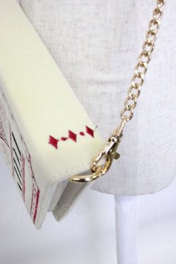 画像9: Fi.n.t / トランプチェーンバッグ  アイボリー×アカ T-26-02-25-015-CA-BG-OW-ZT