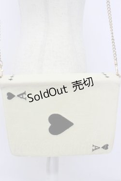 画像6: Fi.n.t / トランプチェーンバッグ  アイボリー×クロ T-26-02-25-016-CA-BG-OW-ZT