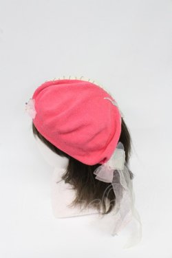 画像2: Coco&Ami / 繕々帽子(つくつくぼ〜し)  ピンク T-26-02-25-024-LO-AC-SA-ZT
