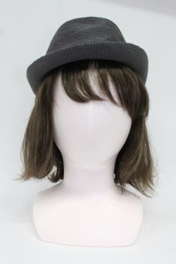 画像1: WORLD WIDE LOVE！(Rydia) / リボンハット  カーキＸ黒 T-26-02-25-025-PU-AC-SA-ZT