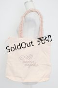 Fi.n.t / ノベルティフリルハンドルトートバッグ  サーモンピンク T-26-02-25-004-CA-BG-IG-ZTK038