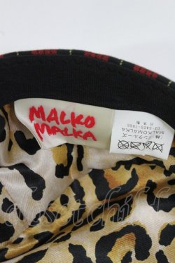 画像8: MALKOMALKA / タータンチェックハット  赤チェックＸ黒 T-26-02-25-026-PU-AC-SA-ZT