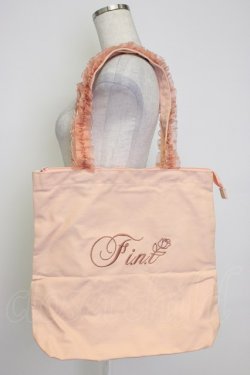 画像2: Fi.n.t / ノベルティフリルハンドルトートバッグ  サーモンピンク T-26-02-25-004-CA-BG-IG-ZT