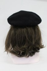 画像3: m petit by misako / AMモチーフリボンベレー帽 57.5cm クロ T-26-02-25-029-0-AC-OW-ZTK037 (3)