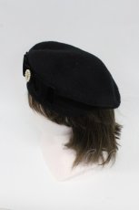 画像6: m petit by misako / AMモチーフリボンベレー帽 57.5cm クロ T-26-02-25-029-0-AC-OW-ZTK037 (6)