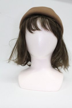 画像1: an another angelus / リボンデザインクラシカルベレー  ベージュ T-26-02-25-030-CA-AC-OW-ZT