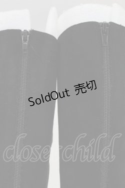 画像6: DimMoire / HeartCore編み上げブーツ M ブラック スウェード T-26-02-25-033-0-SH-IG-ZTK039