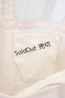 画像6: Fi.n.t / ノベルティフリルハンドルトートバッグ  サーモンピンク T-26-02-25-004-CA-BG-IG-ZTK038