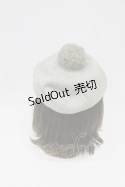 画像4: MILK / ポンポンキャスケット  グレー T-26-02-25-034-ML-ZA-SA-ZT